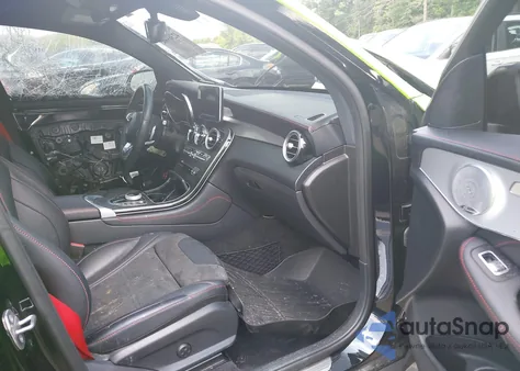 2018 Mercedes-Benz Glc Coupe 43 4Matic Amg z USA, uszkodzony, nr VIN WDC0J6EB4JF340500